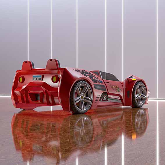 تخت ماشینی فراری تخت خواب نوجوان